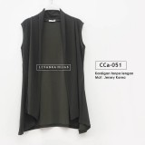 CCa-051 Cardigan Tanpa Lengan